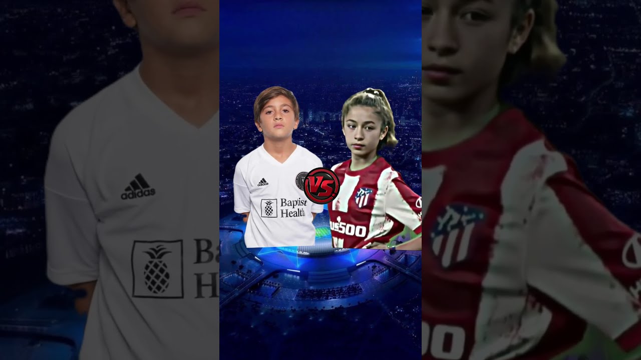 THIAGO MESSI VS KID LEGEND RONALDO JR MATEO DELFINA SUAREZ ETHAN MBAPPE MARCELO 