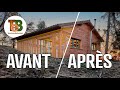 TIMELAPSE 1 AN EN 20 MINUTES : CONSTRUCTION D&#39;UN ATELIER DE RÊVE