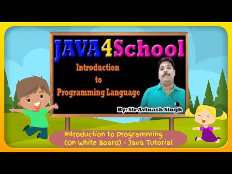 Introduction to Programming (On White Board) - Java Tutorial