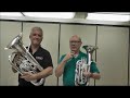 Difference between euphonium and baritone.