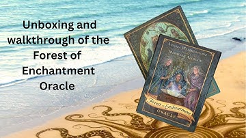Unboxing the Forest of Enchantment Oracle and sharing my video of Lanyon Quoit