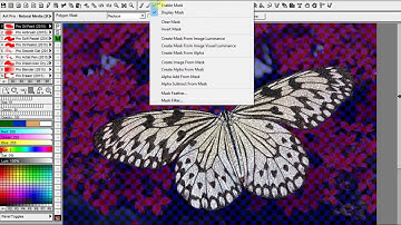 TwistedBrush Tutorials: Applying a filter to a part of an object layer