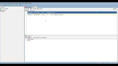 Just know How Initcap() Function Works in Oracle - Cool Videos #initcapfunction #oraclesql