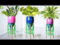 Self Watering System For Plants Using Waste Plastic bottles /Self Watering Planter//GARDEN4U