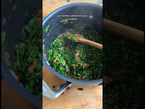 Sukuma Wiki from Kenya. Thanks to @sheila_mathu for helping edit the recipe linked in the comments.