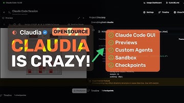 Claudia: This OPENSOURCE Claude Code GUI is ABSOLUTELY INSANE!