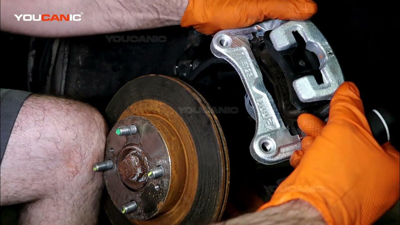 2012-2022 Mitsubishi Mirage Brake Pads and Rotor Replacement - YouTube