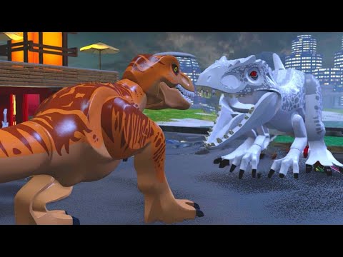 All Lego Jurassic World Dinosaurs !!! Lego VS Movie !!! (2015 - 2020). 