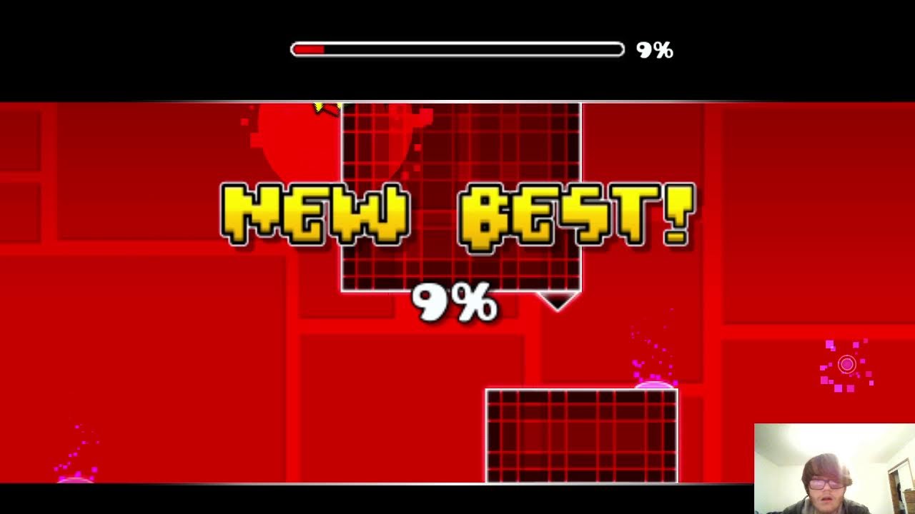 Playing Geometry Dash Levels - YouTube