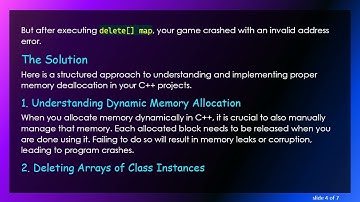 How to Properly Deallocate an Array of Class Instances in C+ +