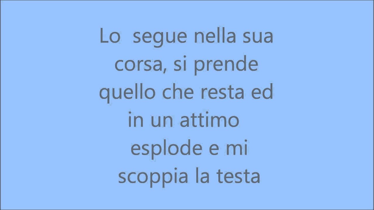la notte di arisa testo