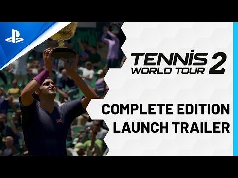 Tennis World Tour 2 Complete Edition - Launch Trailer | PS5