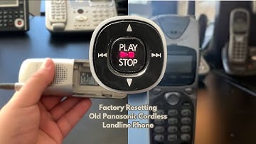How to Factory Reset a Panasonic Cordless Phone