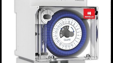  How to set a 24 hour analog timer Havells