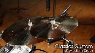 Meinl Cymbals CC15MC-B Classics Custom 15" Medium Crash Cymbal