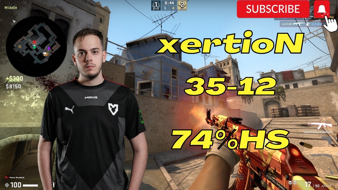 xertioN (3512) mirage POV w/frozen FACEIT Ranked CSGO POV YouTube