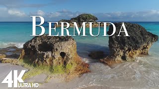 FLYING OVER BERMUDA (4K UHD) - Relaxing Music Along With Beautiful Nature Videos - 4K Video HD