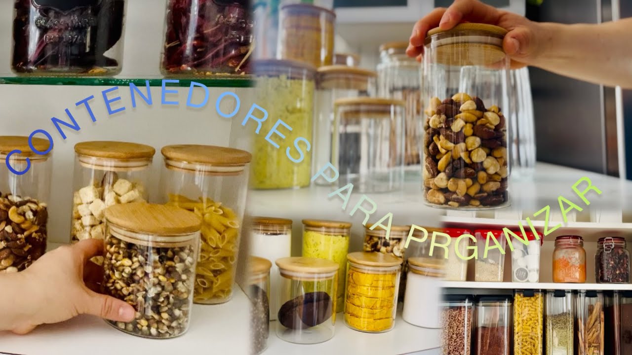 AHORRA ESPACIO Y 💴 DINERO :ORGANIZA TU ALACENA CON POCO PRESUPUESTO