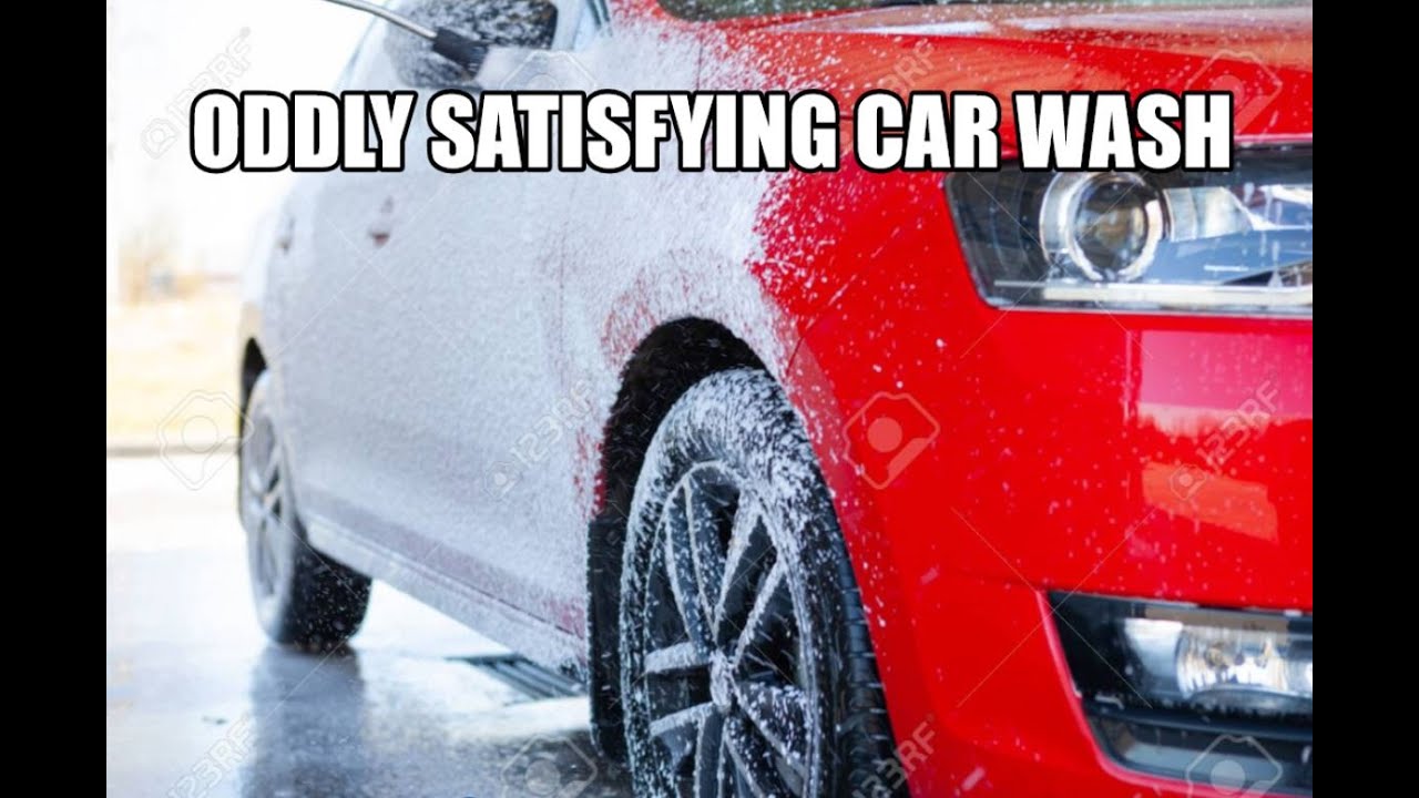 Professional Car Wash, Foam Wash & Deep Cleaning Cleaning A Dirty Car