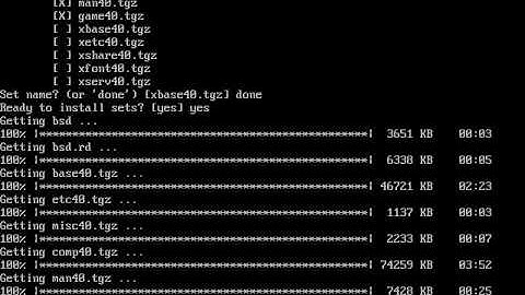 OpenBSD/cats 4.0 (in GXemul)