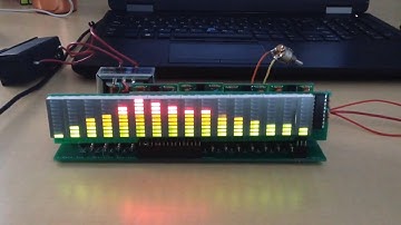 16-band Audio Spectrum Analyzer Circuit Diagram