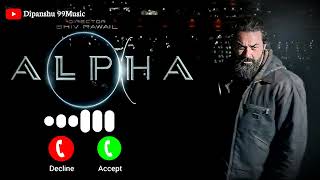 Alpha Movie Trailer - Bgm Ringtone | Alia Bhatt | Bobby Deol | YRF Spy Universe