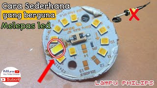 servis led super jumbo 40watt #servis_lampu_led #service_led_bulb.. 