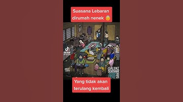 suasana di rumah nenek kalo mau lebaran 🥺🥺