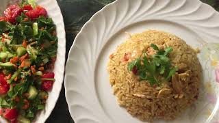 طريقة عمل الأرز البريانى بالفراخ  شهى وصحى  ?