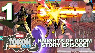 Behold, the KNIGHTS OF DOOM! DSP Plays It: Marvel TOKON Fighting Souls Story Episodes pt1