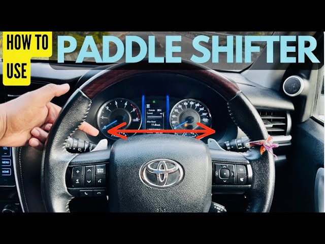 क्या होता है PADDLE SHIFTER, How to use Paddle shifter in any Car