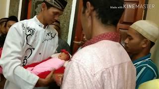 Srokalan bayi baru lahir walimatul aqiqah dan pemberian nama