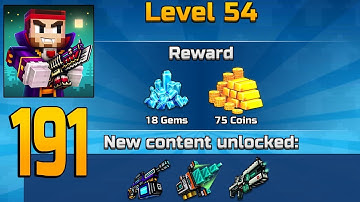 Pixel Gun 3D - Gameplay Walkthrough Part 191 - Level 54