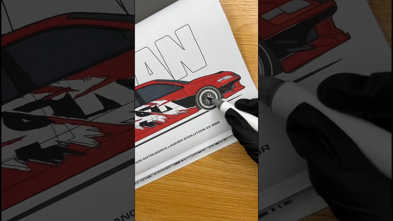 Evo Legendary Movie Cars Coloring Book YouTube