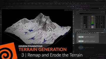 Houdini Foundations: Terrain 3 | Remap and Erode the Terrain