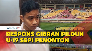 Tanggapan Gibran soal Piala Dunia U-17 Sepi Penonton di Solo!
