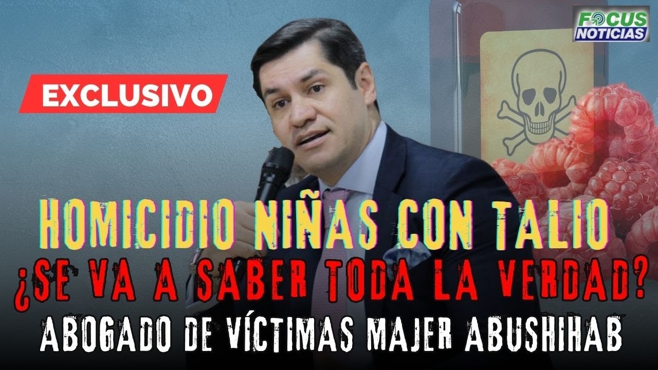 [EXCLUSIVO] En Vivo. HOMICIDIO MENORES Con Talio ¿Se va a Saber toda la VERDAD? Habla AB de Víctimas