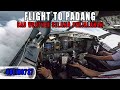 COCKPIT VIEW - TURBULENCE SELAMA PENERBANGAN