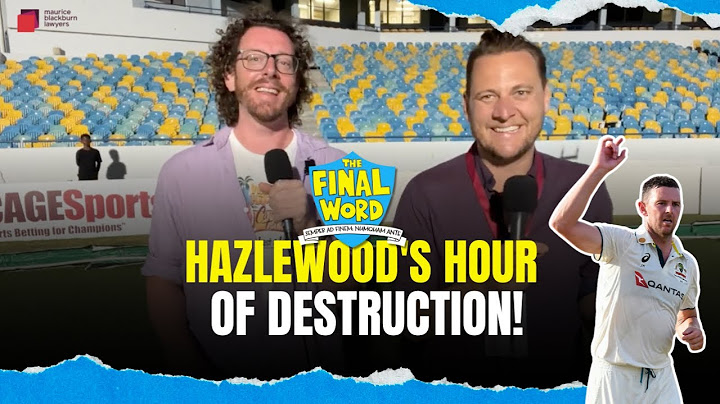 Josh Hazlewood creates an hour of utter destruction | TFW Daily