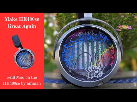【mod】Hifiman he400i custom ver. Custom Cans HiFiMan HE400se & Edition XS Headphone Mods