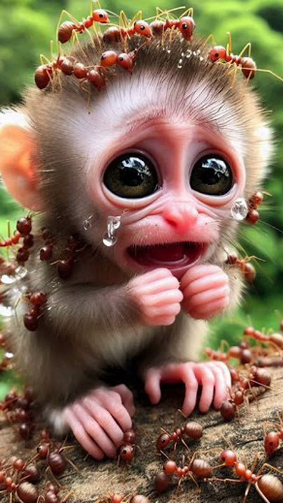 monkey 🐒 #baby #love #cutebaby