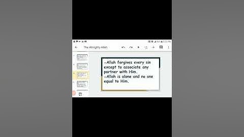 Class 1 Islamiat :Week 5 lesson 1  "Allah the Almighty" 5th May 2020