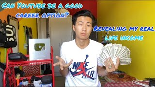 Can youtube be a good career option? 🤔 || Revealing my real life income screenshot 1