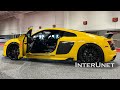 Audi R8 V10 High Performance Sport Car on the move