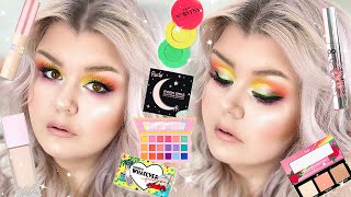 Neon Graphic Liner First Impression Makeup Tutorial ? Feat Rude Cosmetics & XX Revolution
