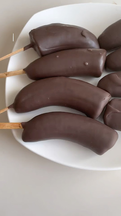 Chocobananos ami estilo #chocobanana#chocolate #banana #suscribeteanuestrocanal