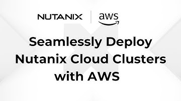 Delivering Hybrid Cloud Simplicity with Nutanix and AWS