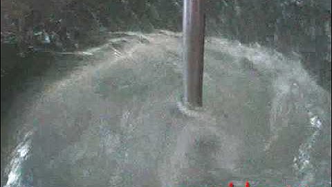 YX-300 liters open mixer tank with top entry high speed disperser