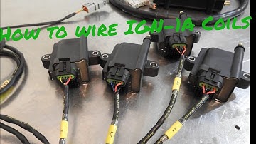 How to wire IGN-1A Coils , 4G63 Drag Car Build Wiring