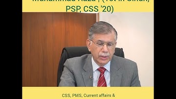 CSS Mock Interview | Muhammad Raza | (1st in Sindh, PSP, CSS 